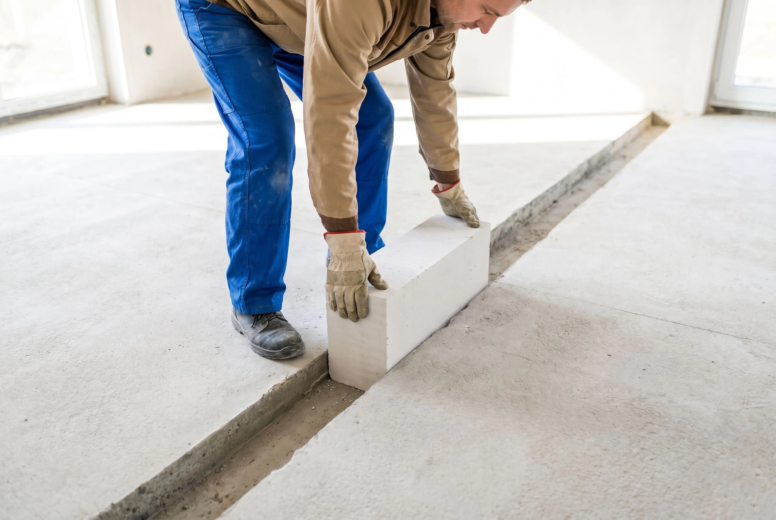 Шаг 1. Точечный или полный демонтаж стяжки